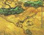Field With Two Rabbits Reproduction