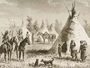 A Sioux Village 1880 Reproduction