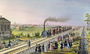 Opening of the First Railway Line from Tsarskoe Selo to Pavlovsk in 1837 Reproduction
