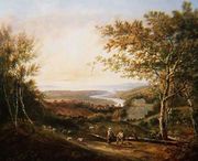 View of the Wye Valley Reproduction