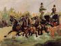 Alphonse de Toulouse-Lautrec Driving His Four-in-Hand Reproduction