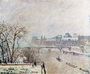 The Seine Viewed from the Pont-Neuf, Winter Reproduction