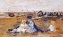 A Nanny on the Beach Reproduction