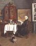 The Actuary at Breakfast Reproduction