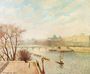 The Louvre, Winter Sunlight, Morning, 2nd Version Reproduction