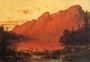 Profile Peakk from Profile Lake, New Hampshire Reproduction