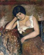 Seated Woman Reproduction