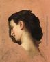 Study of a Young Girl's Head Reproduction