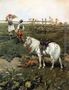 Cossack and Girl Reproduction