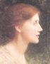 Portrait of Agnes Malliam (Mrs Edward Foster) Reproduction