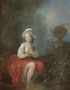 A Young Lady Bathing Reproduction