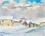 Winterlandschaft, 1927 Reproduction