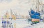 Etude Pour 'Le Canal De La Giudecca' Reproduction