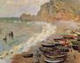 Beach At Etretat Reproduction