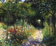 Women In A Garden Reproduction