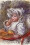 Jean Renoir In A Chair Aka Child With A Biscuit Reproduction