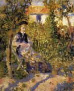Nini In The Garden Reproduction