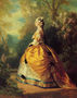 The Empress Eugenie a la Marie-Antoinette Reproduction