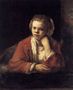 Girl at a Window 1651 Reproduction