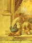 Scene at the Entrance of a Cathedral Reproduction