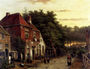 Figures in a Dutch Street Reproduction