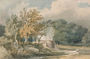 A lime kiln at Penshurst, Kent Reproduction