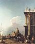 Venice: The Piazzetta Looking South-west towards S. Maria della Salute Reproduction