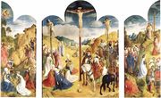 Calvary Triptych 1465-68 Reproduction