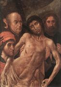 Deposition Diptych (Small Deposition, left wing) c. 1480 Reproduction