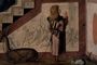 Presentation of Mary at the Temple (detail) Reproduction