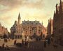 The Market Place with the Raadhuis, Haarlem Reproduction