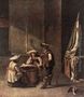 Guardroom with Soldiers Playing Cards Reproduction